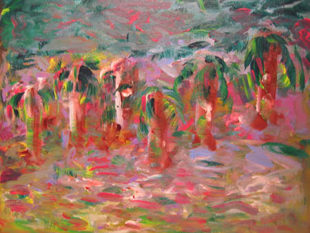 A Lara Chkhetiani Hawaii Painting