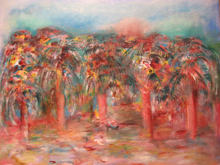 A Lara Chkhetiani Hawaii Painting