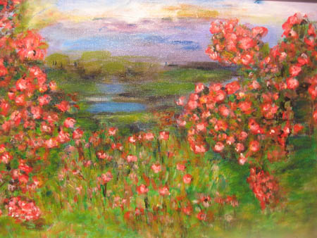 A Lara Chkhetiani Hawaii Painting