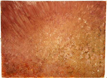 A Lara Chkhetiani oil, acrylic and paper on canvas