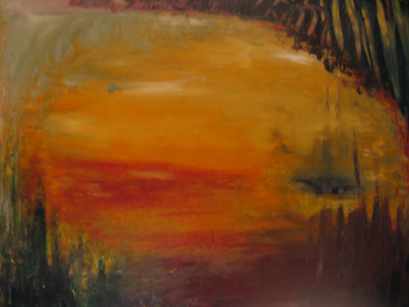 A Lara Chkhetiani Hawaii Painting